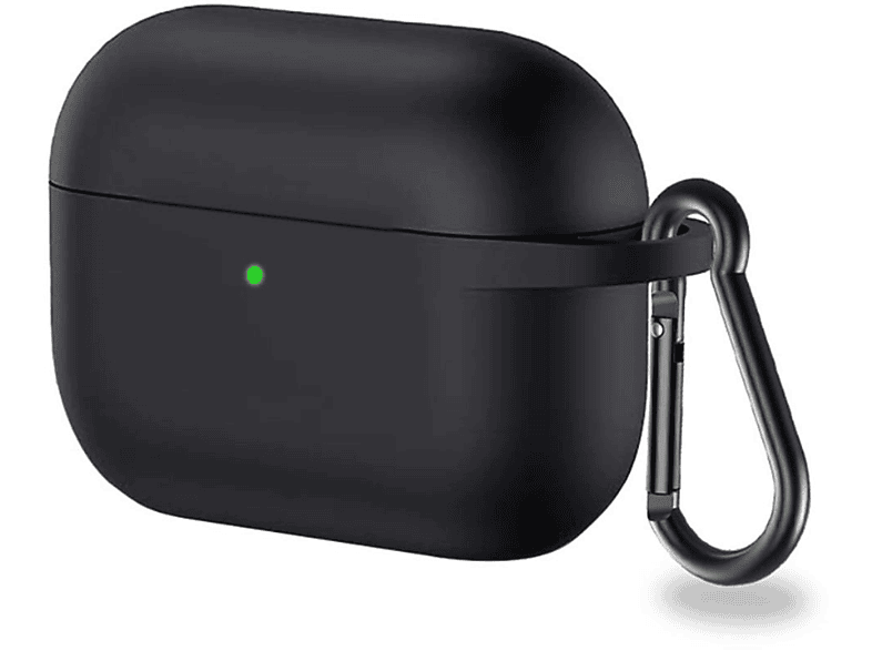 COVERKINGZ Silikoncover Pro 75422 Ladecase für Unisex, Schwarz, AirPods Apple