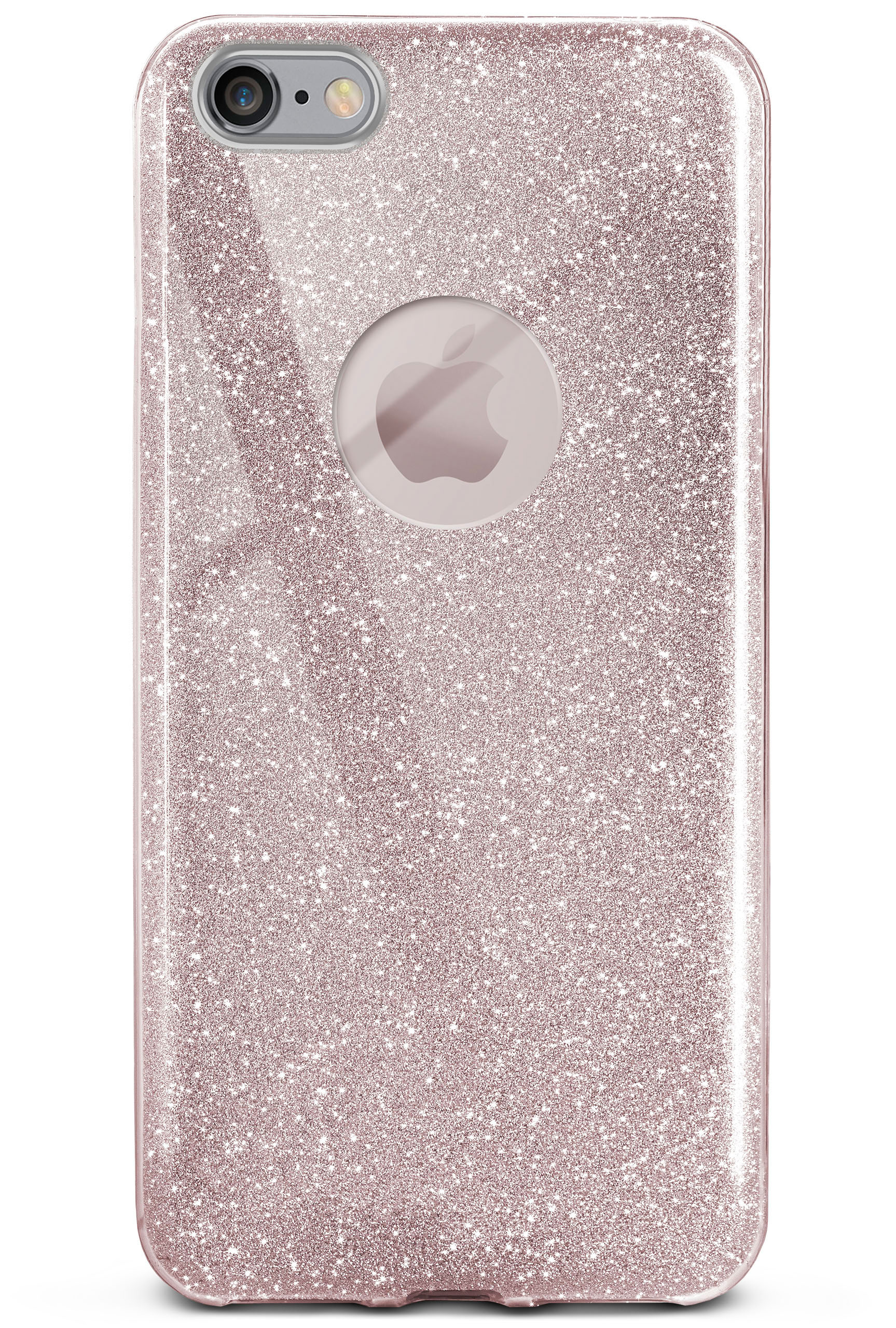 6s / Glitter Backcover, iPhone Case, Gloss Apple, ONEFLOW 6, Rosé iPhone -