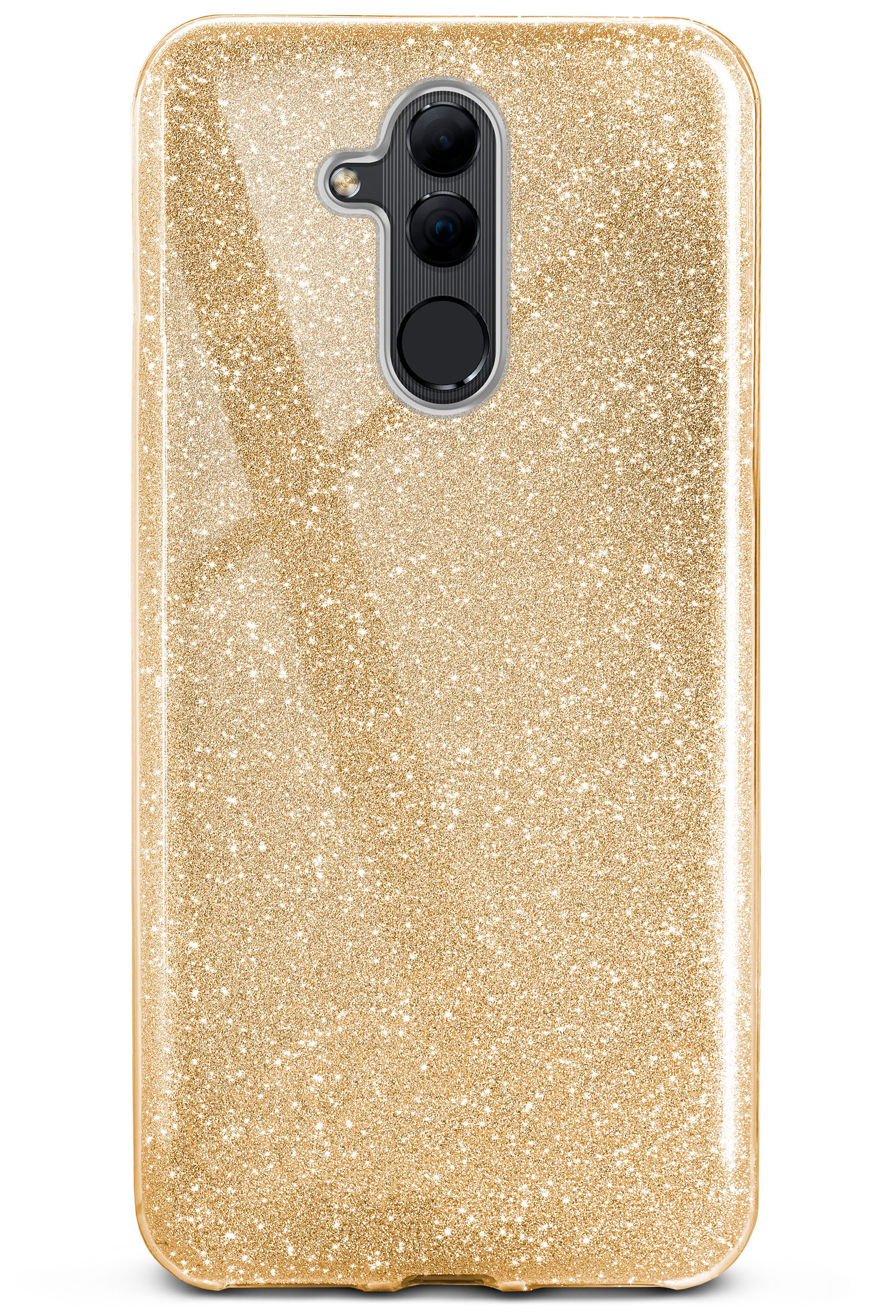 ONEFLOW Glitter Shine - Case, Backcover, Gold Huawei, Lite, Mate 20