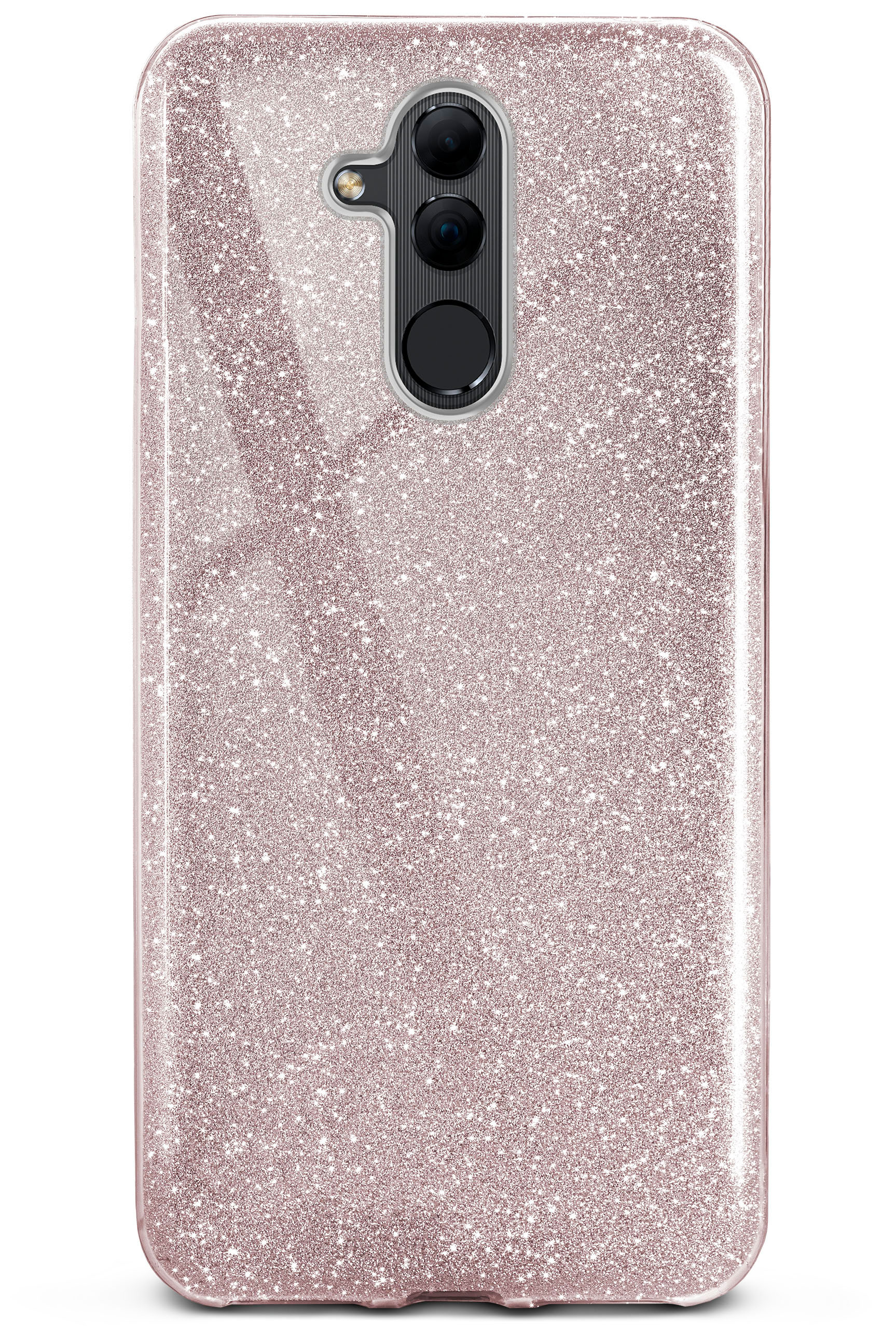 Case, Backcover, Huawei, Lite, Gloss - ONEFLOW 20 Rosé Mate Glitter
