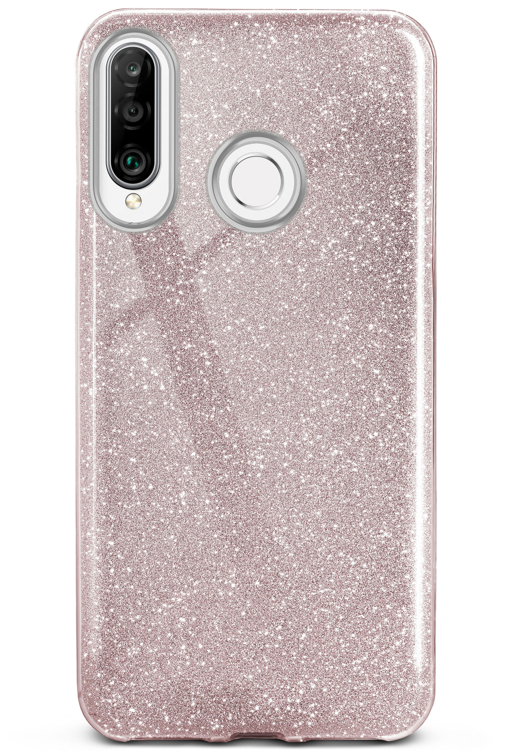 ONEFLOW Glitter Case, Backcover, Huawei, Rosé P30 Lite/P30 Lite Gloss New, 