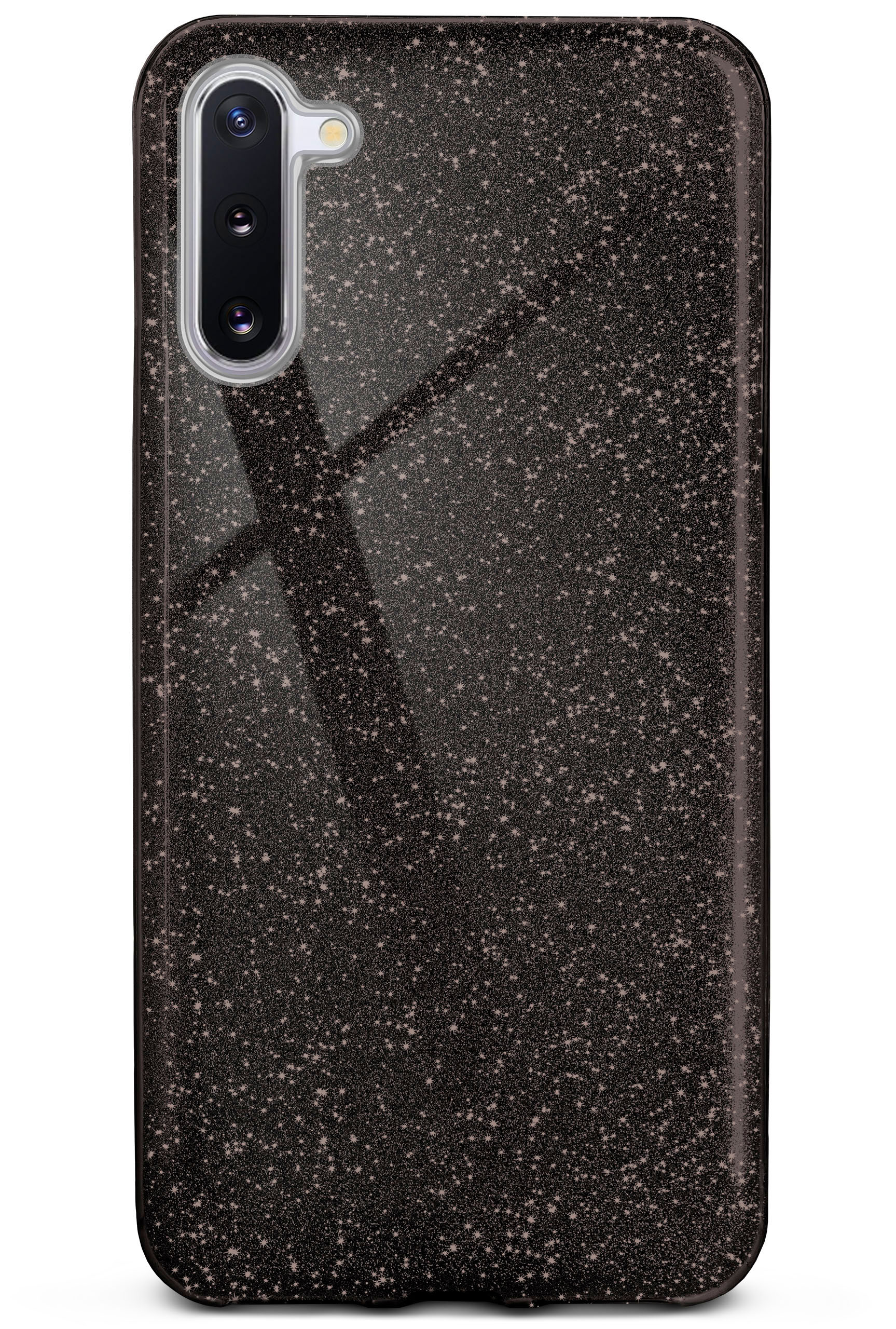 Galaxy Glamour Glitter Case, Samsung, - ONEFLOW Black 10, Backcover, Note