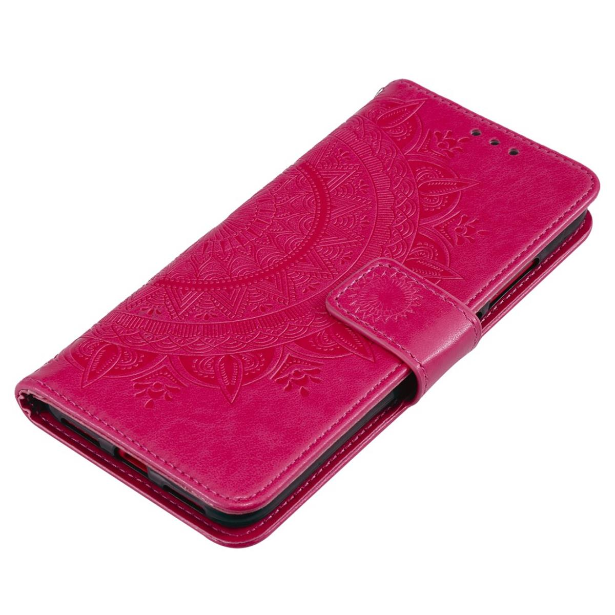 COVERKINGZ Klapphülle mit Mandala Muster, 1.4, Bookcover, Pink Nokia