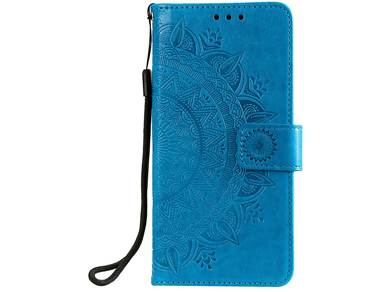 Xiaomi, Mandala Bookcover, mit F3, 11i/Poco Mi Klapphülle COVERKINGZ Blau Muster,