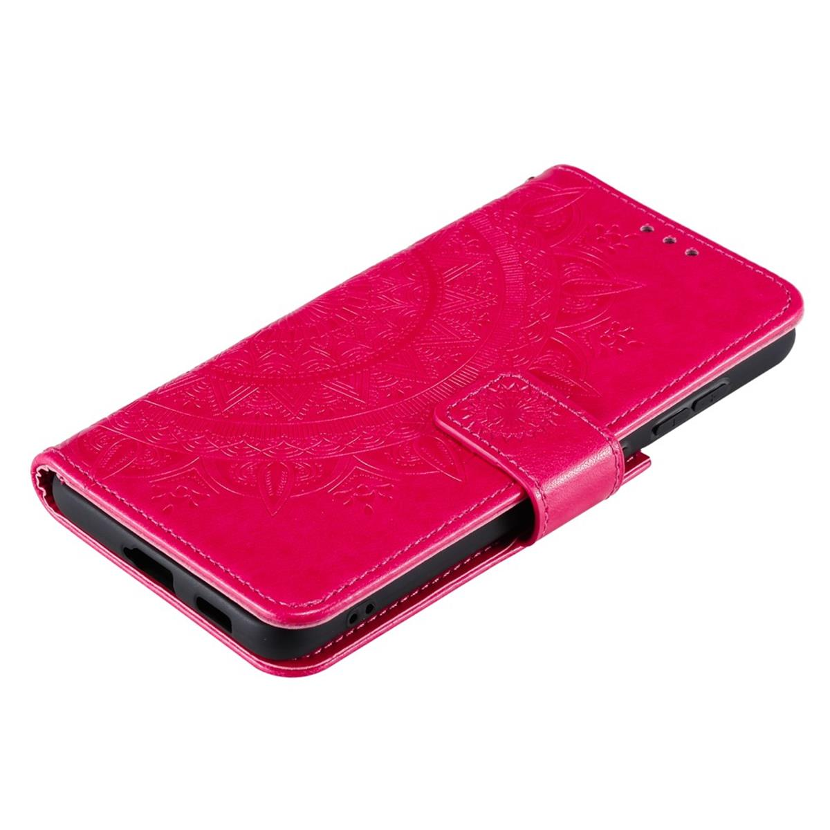 mit Mandala Pink COVERKINGZ Galaxy Klapphülle Samsung, Muster, FE, Bookcover, S21