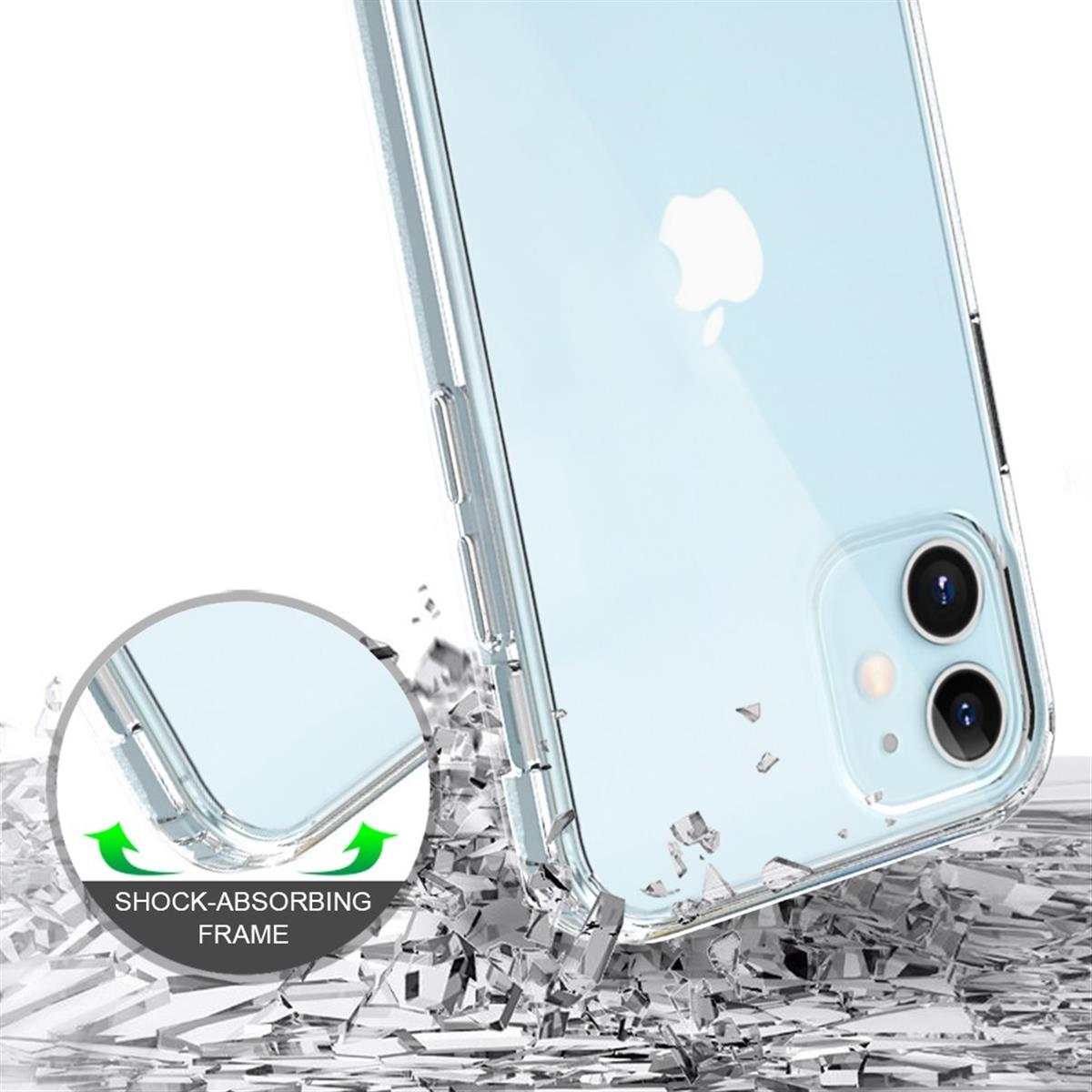 12 Transparent Backcover, iPhone und mit Handycase Mini, Display- COVERKINGZ Kameraschutz, Apple,