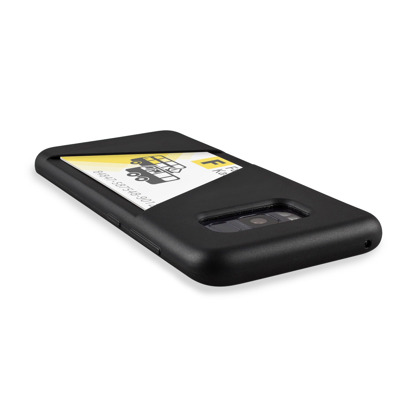 ARTWIZZ TPU Card Case, Schwarz Samsung, Galaxy S9, Backcover