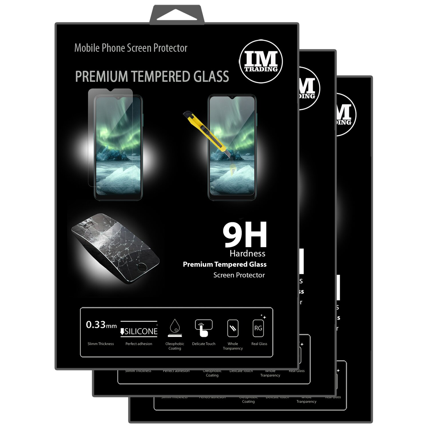 9H COFI Glas Displayschutz(für 3X Nokia 6.3) Schutz