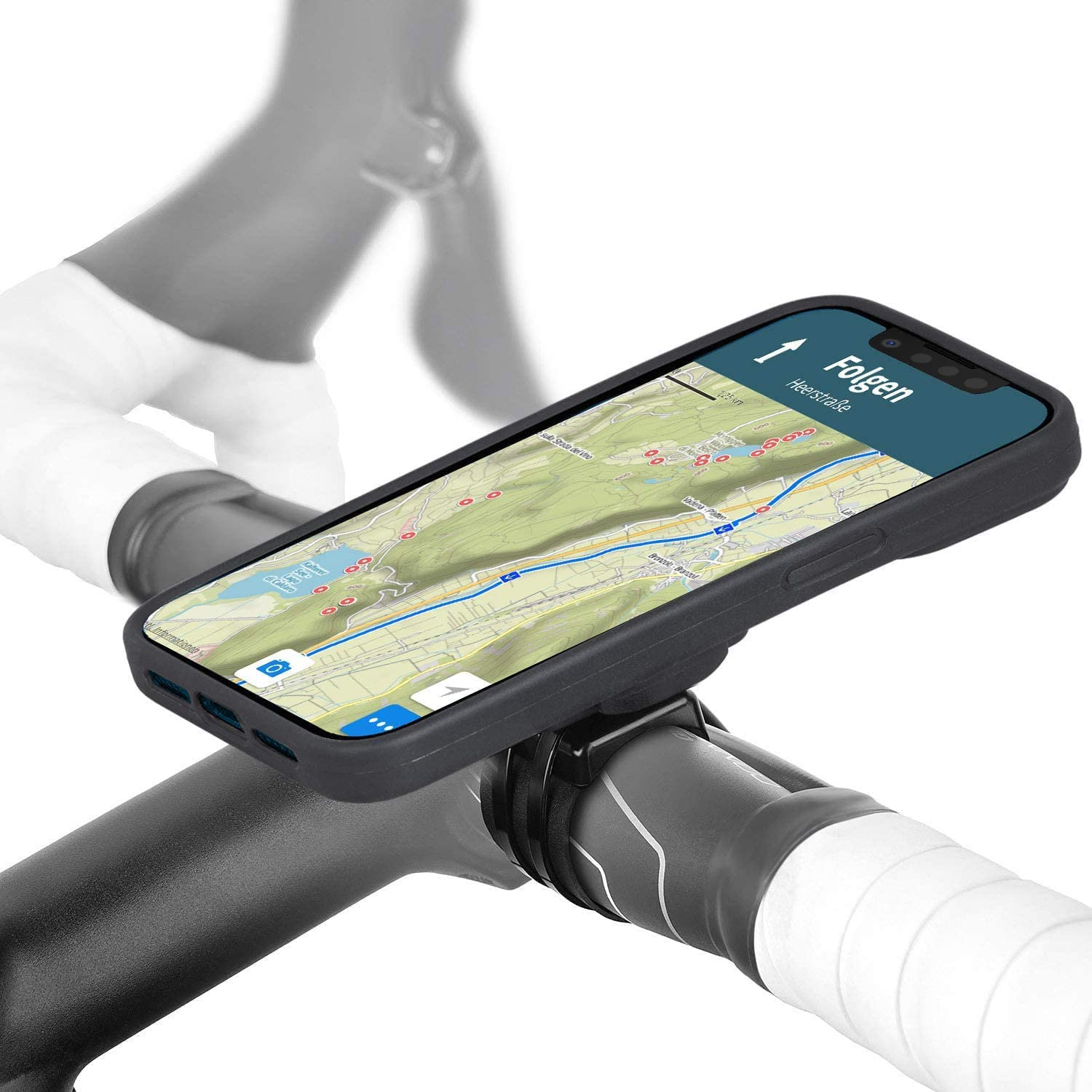 13 Chili Fahrradhalterung Fahrradhalterung, mit Wicked iPhone 13 / Zoll) CHILI Pro schwarz WICKED QuickMOUNT (6,1 kompatibel