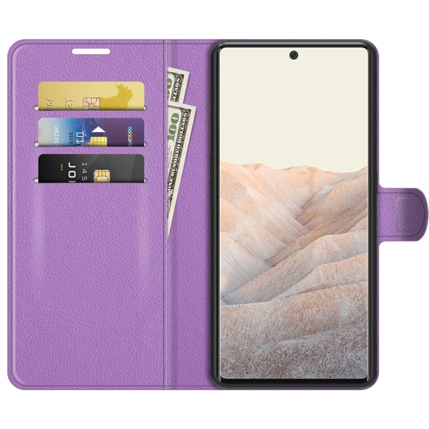 Pro, Violett Book Pixel KÖNIG Case, DESIGN Bookcover, 6 Google,