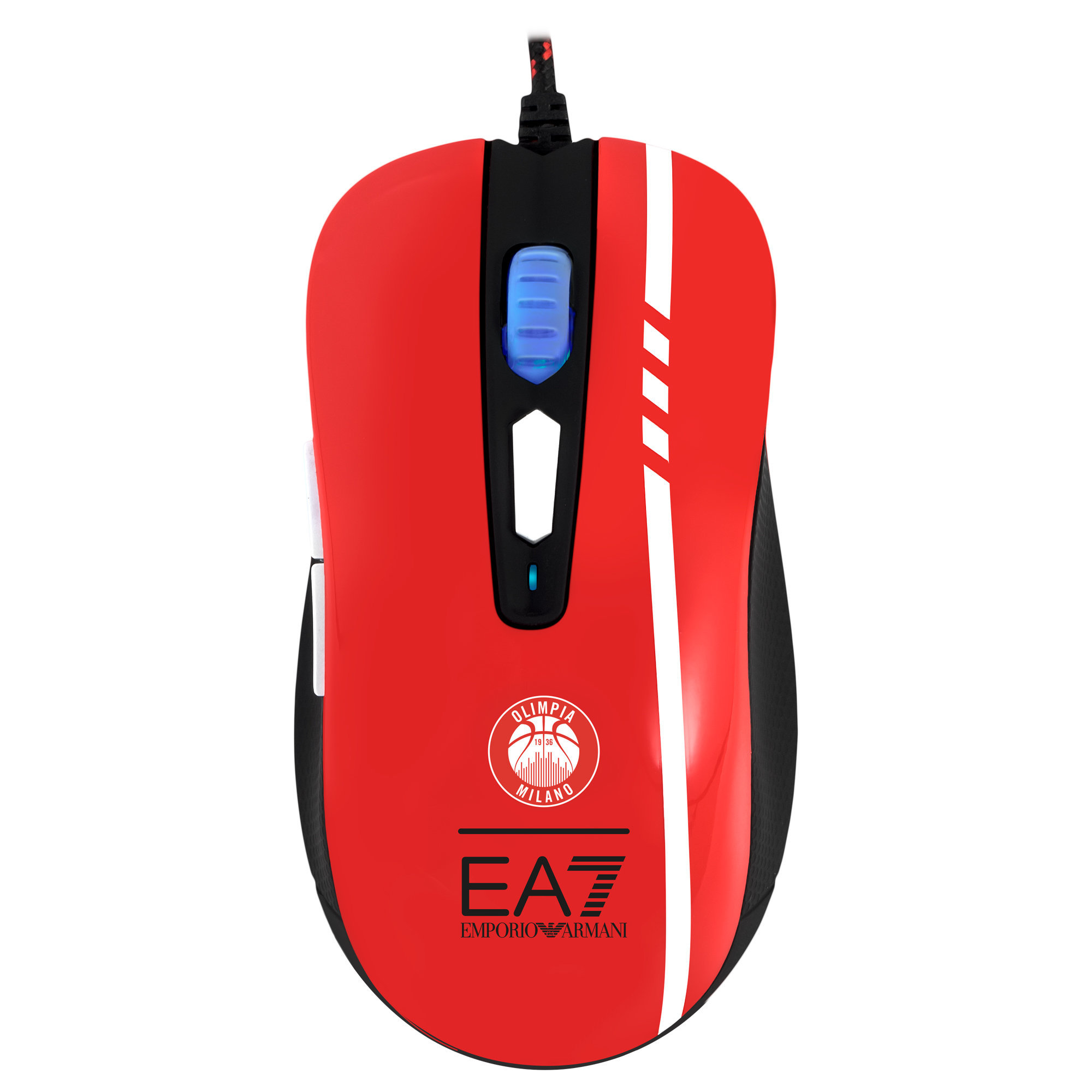 Ratón Gaming - MMEA7 MARS GAMING, USB, Rojo