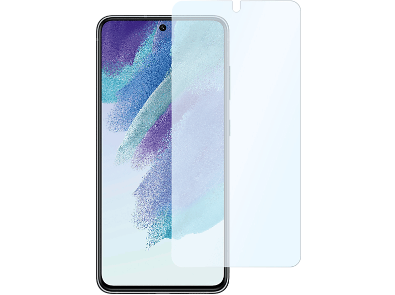 SLABO 2 x Shockproof Panzerschutzfolie FE Galaxy S21 Displayschutz(für Samsung 5G)