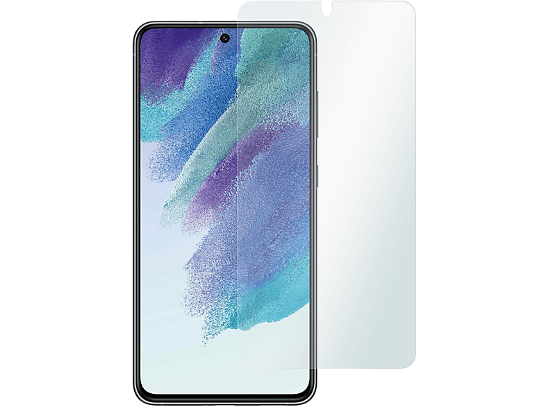 SLABO 4 x Displayschutzfolie Crystal Clear 5G) Galaxy S21 Displayschutz(für FE Samsung