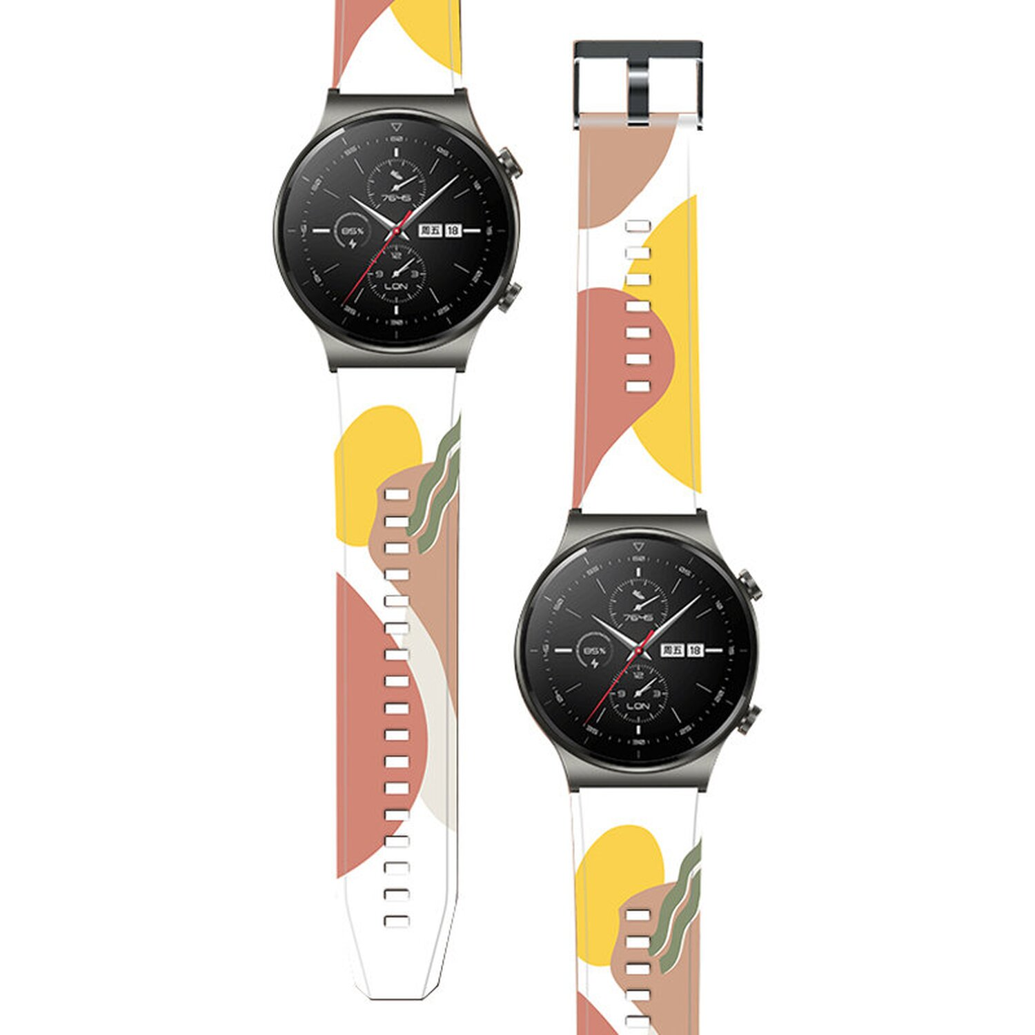 Moro Ersatzarmband Motiv GT2 Smartband, Armband Mtoiv Watch Camo mit Pro, 8, 8 Strap GT2 kompatibel Huawei COFI Armband Pro Watch Huawei,