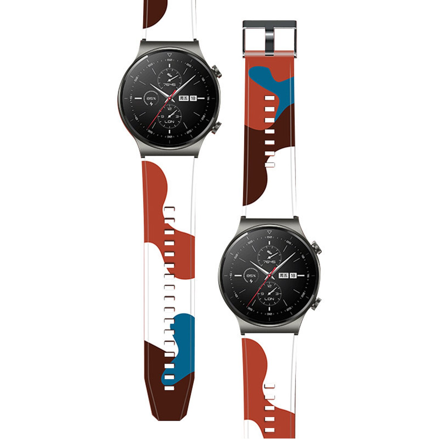 Watch Huawei, 9 Ersatzarmband Huawei GT2 Watch Armband Motiv Smartband, 9, Camo kompatibel COFI Armband mit Strap Moro Pro Motiv Pro, GT2