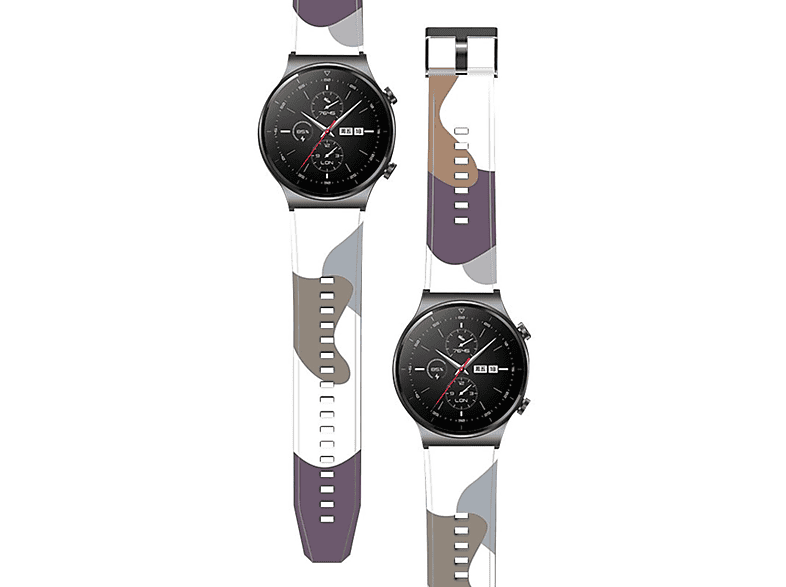 Ersatzarmband Armband COFI Strap GT2 GT2 Motiv 10 Armband Smartband, Moro Pro, 10, Huawei, Watch Camo kompatibel Huawei Motiv Pro mit Watch