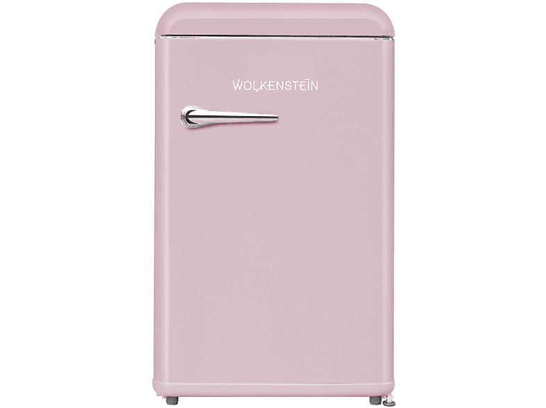 WOLKENSTEIN WKS125RT SP Kühlschrank (F, 60 cm hoch, Pink)