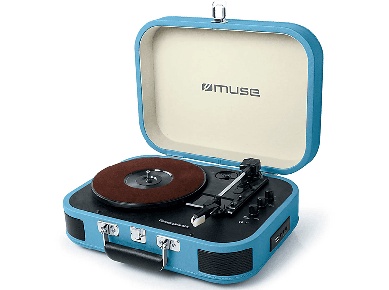 Tocadiscos Bluetooth Muse MT-201 WG Verde - Tocadiscos portátil