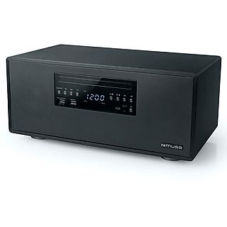 Microcadena y Minicadenas de Música - MUSE MUSE M-692 BTC Black / Microcadena 60W con altavoces integrados, Negro