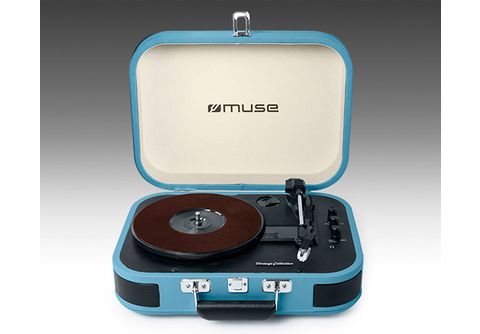 Tocadiscos vintage estéreo Muse MT501ATC, Bluetooth