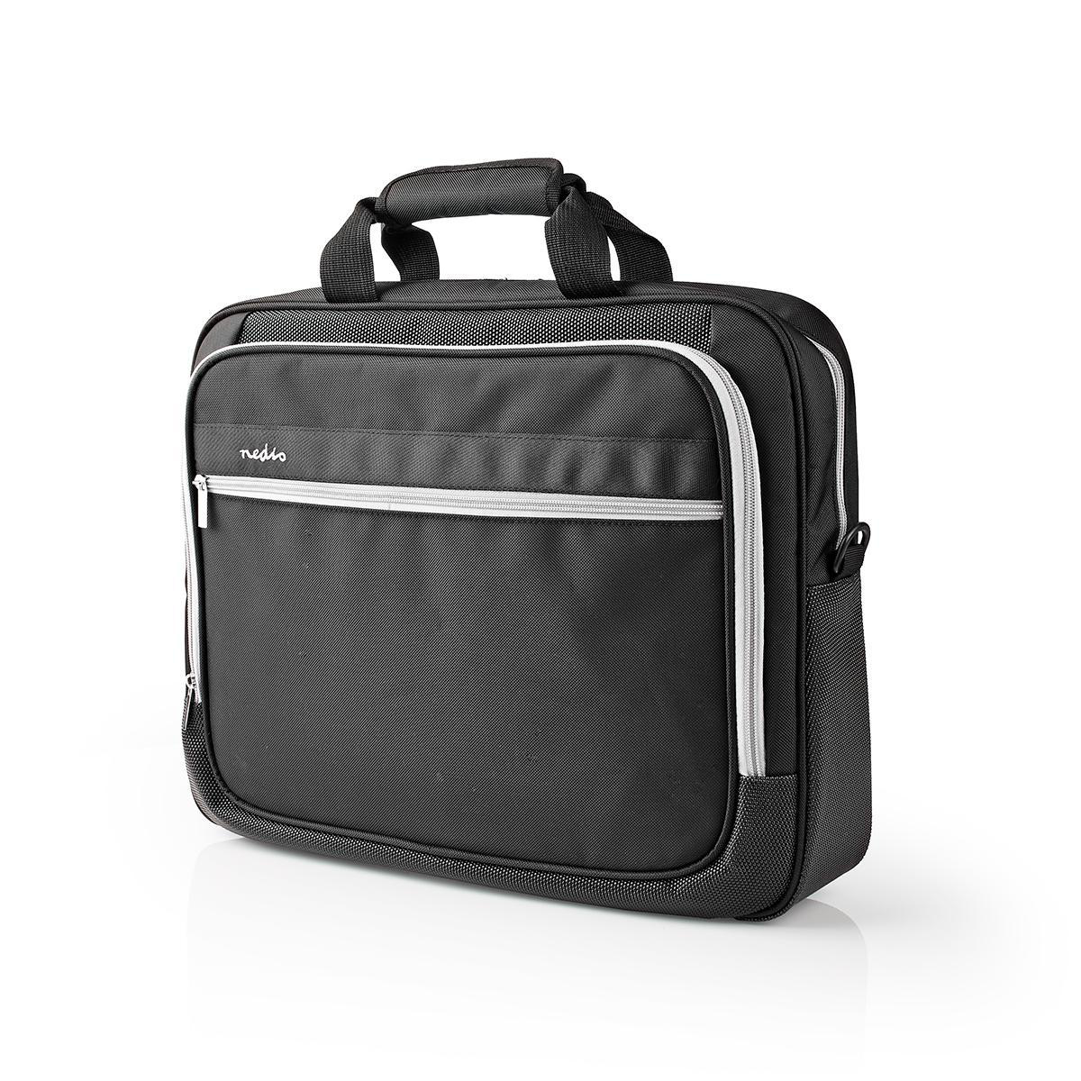 Universal für Polyester, NEDIS Sleeve NBBG17200BK Schwarz Notebook-Tasche