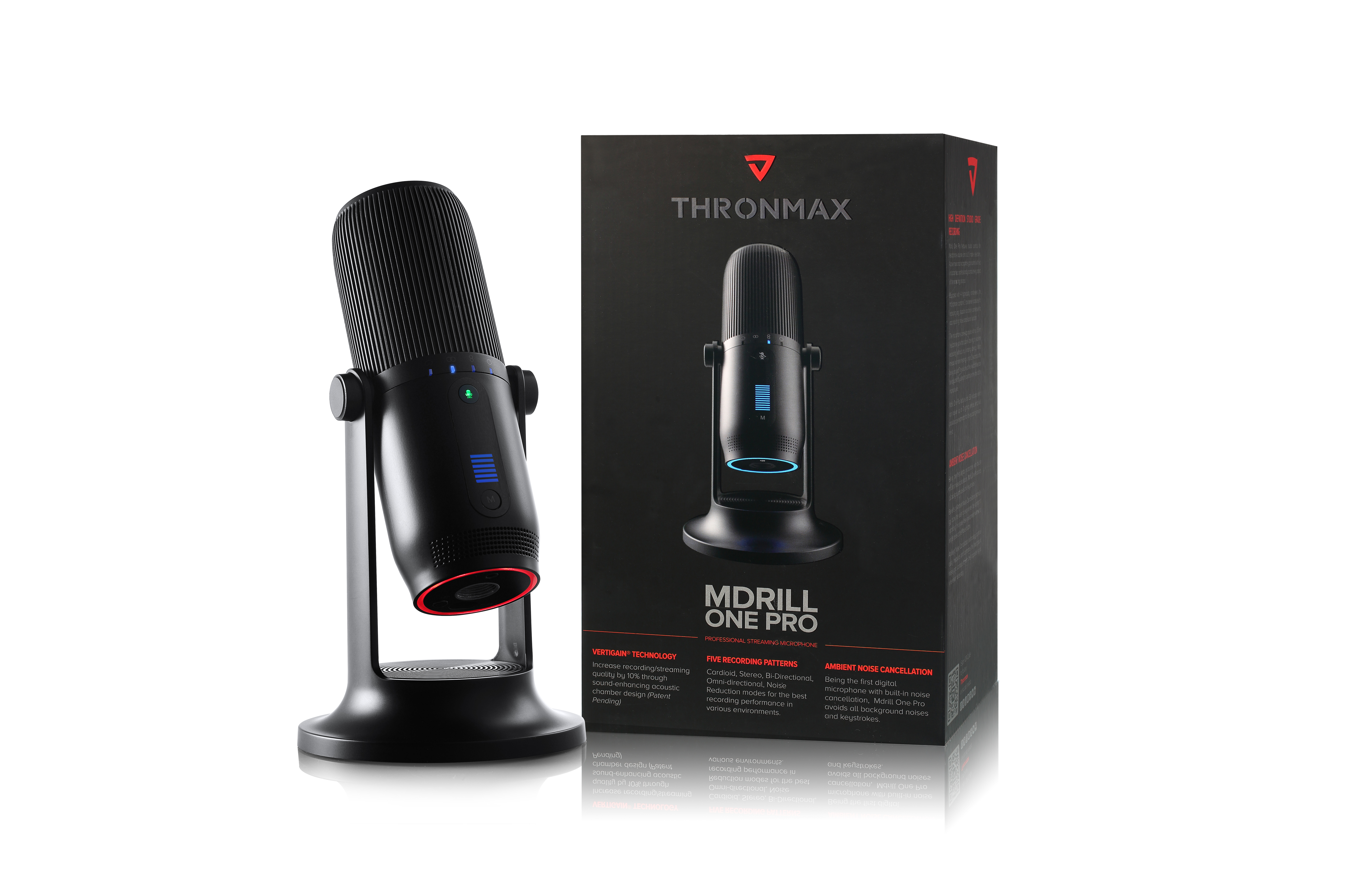 Mikrofon, THRONMAX Black ONE MDRILL