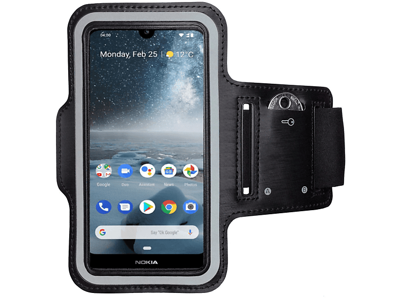 Sportarmband Für Nokia XR20 - Armtasche Mit Schlüsselfach Für Training
