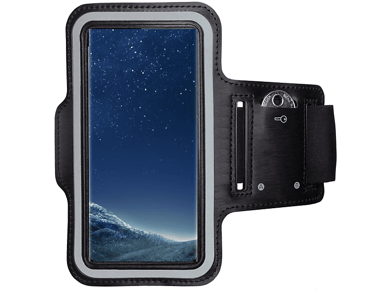 Sportarmband, Armtasche, J6 COVERKINGZ Schwarz Samsung, 2018, Galaxy