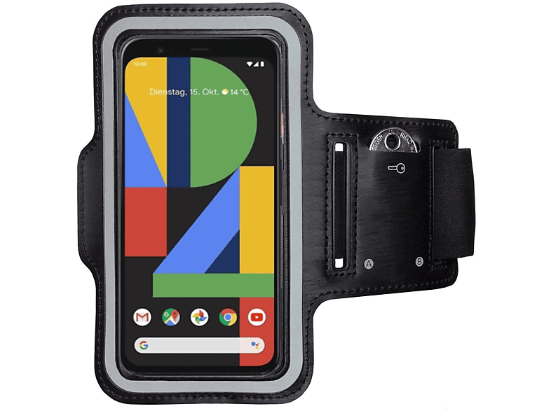 COVERKINGZ Sportarmband, Armtasche, Google, 4 Schwarz XL, Pixel