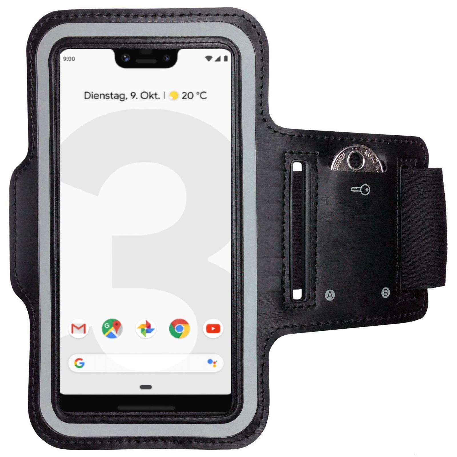 Schwarz COVERKINGZ Google, Pixel Armtasche, XL, 3 Sportarmband,