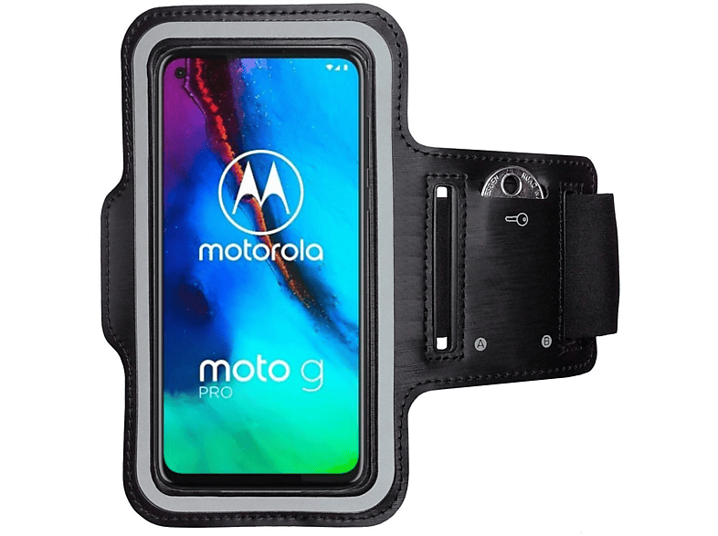 Pro, Schwarz Moto COVERKINGZ Motorola, Armtasche, G Sportarmband,