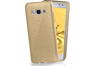 MOEX Brushed Case, Backcover, Samsung, Galaxy J7 (2016), Ivory-Gold