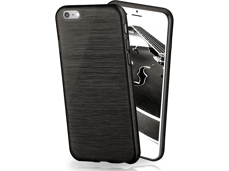 MOEX Brushed Case, Backcover, Apple, iPhone 7 / iPhone 8, Slate-Black