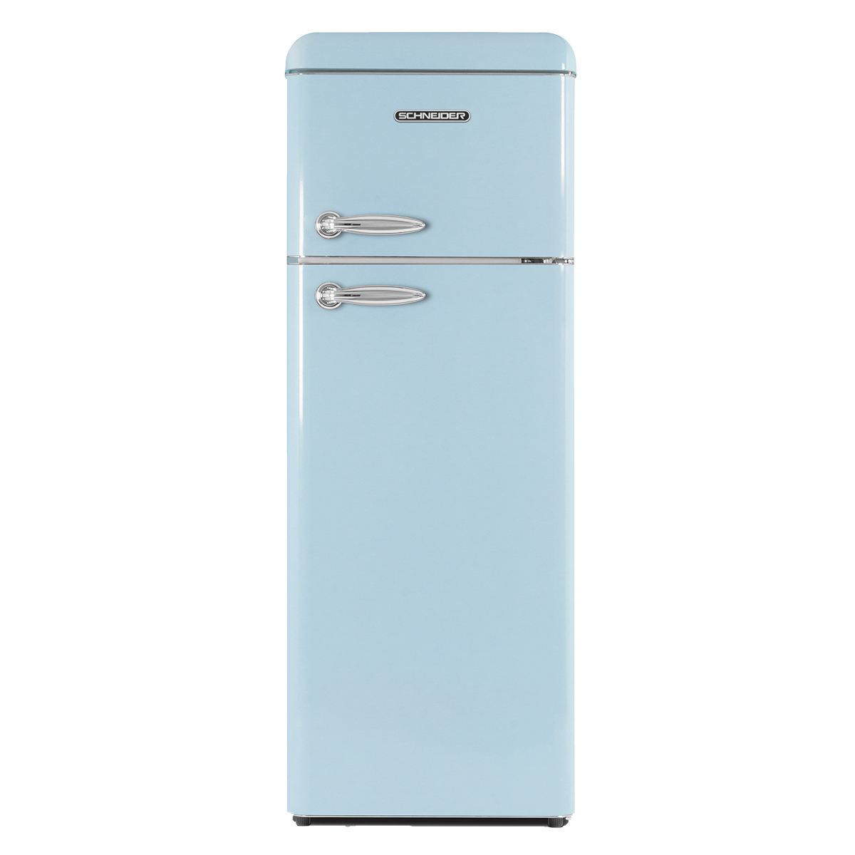 Frigorífico 2 Puertas SCDD208VBL - SCHNEIDER, 211 lL, Frio estático, Azul Pastel