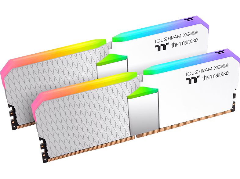 16 White TOUGHRAM DDR4 THERMALTAKE GB Arbeitsspeicher RGB XG