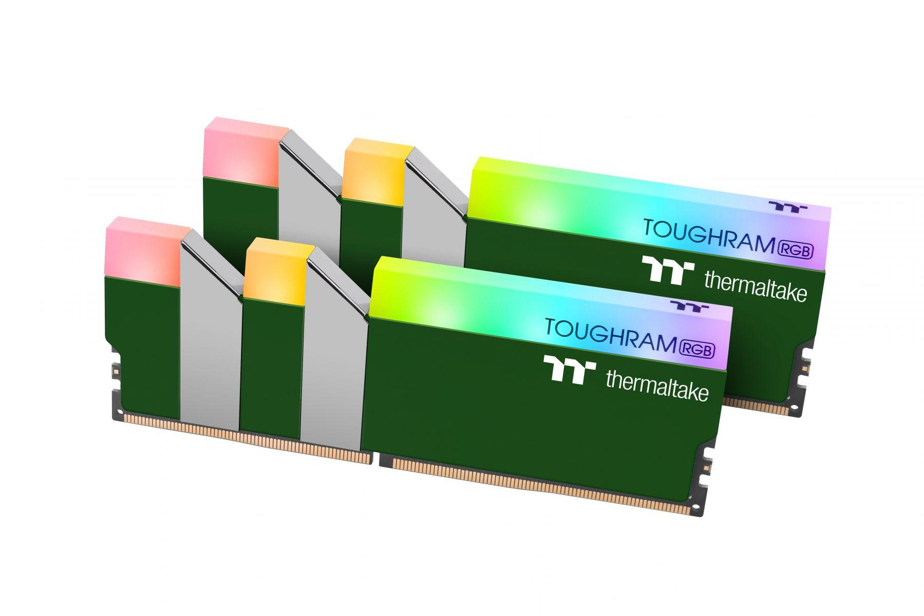 16 Racing Arbeitsspeicher GB RGB THERMALTAKE TOUGHRAM Green DDR4