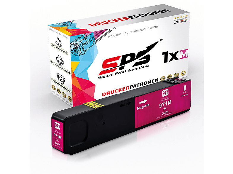 SPS S-8206 Tintenpatrone Magenta (971XL / Officejet Pro X451)