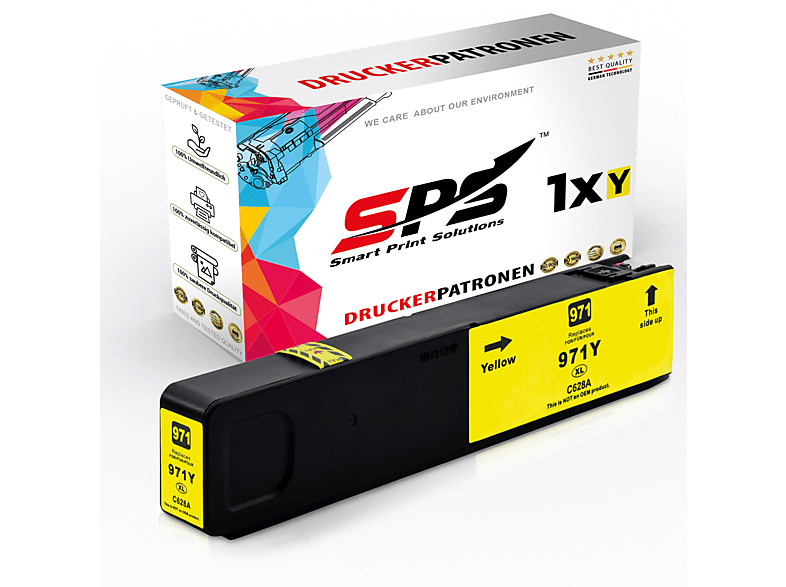 SPS S-8244 (971XL / Gelb Pro Officejet X551TD) Tintenpatrone