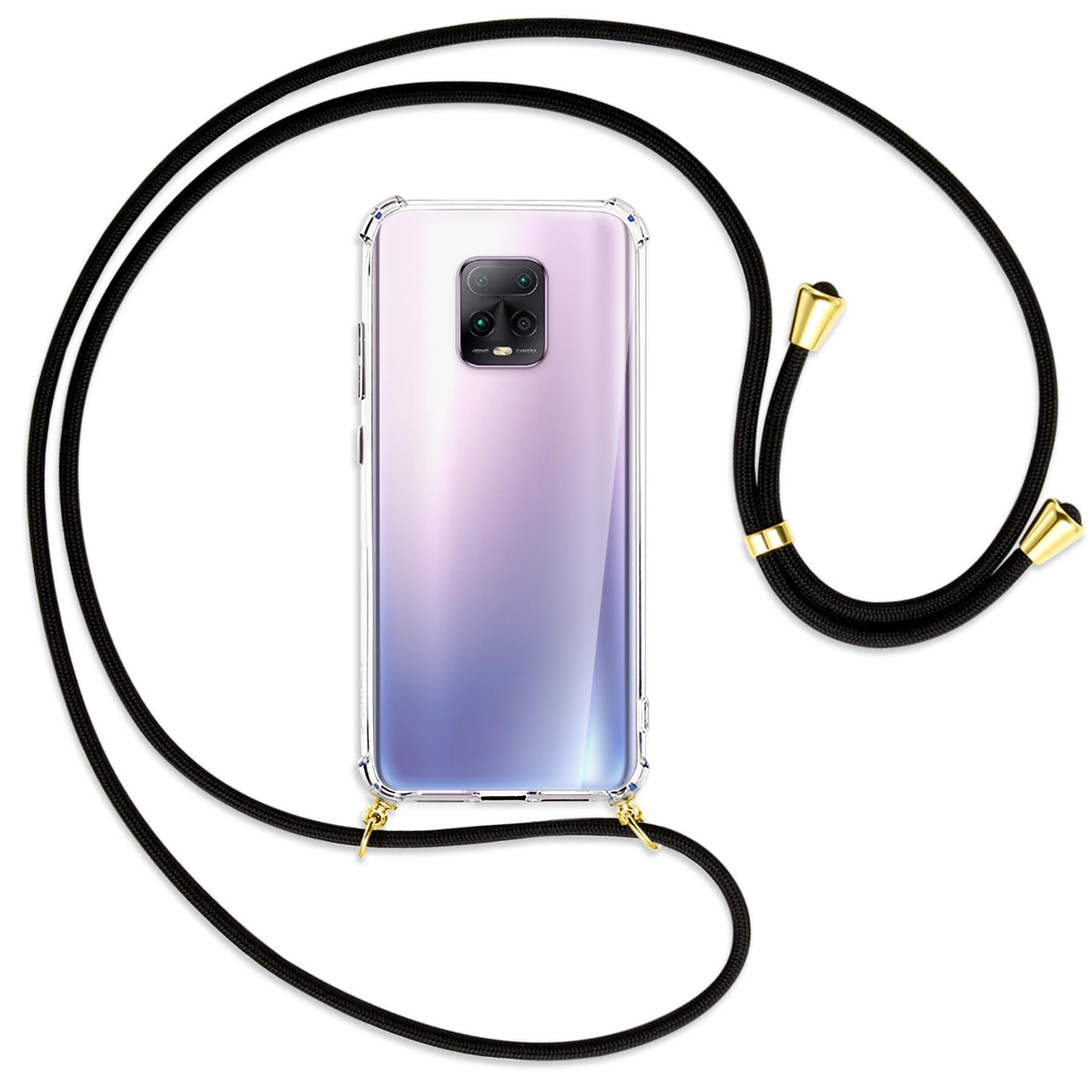 Redmi Kordel, Backcover, ENERGY Pro Umhänge-Hülle MORE Xiaomi, 10X Schwarz Gold 5G, / MTB 10X mit 5G,