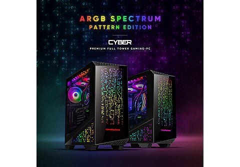 GAMEMACHINES Cyber, Wasserkühlung, AMD Ryzen 7 5800X, Windows 11 Pro,  Gaming PC mit AMD Ryzen™ 7 Prozessor, 32 GB RAM, 1000 GB SSD, 0 GB HDD  GeForce RTX™ 4060, 8 GB | SATURN