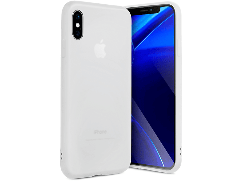 ONEFLOW SlimShield Pro Case, Backcover, Apple, iPhone X / iPhone XS, Weiß