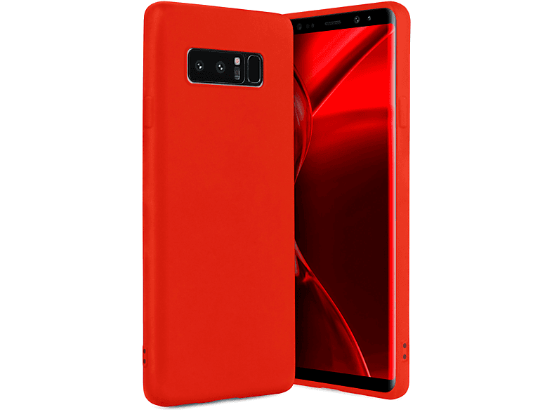 ONEFLOW SlimShield Pro Case, Backcover, Samsung, Galaxy Note 8, Rot