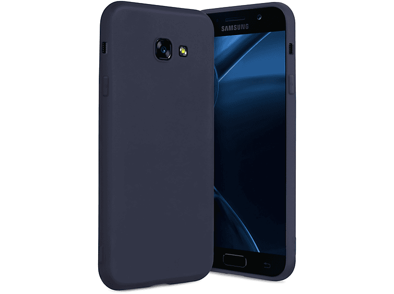 ONEFLOW SlimShield Pro Case, Backcover, Samsung, Galaxy A3 (2017), Blau