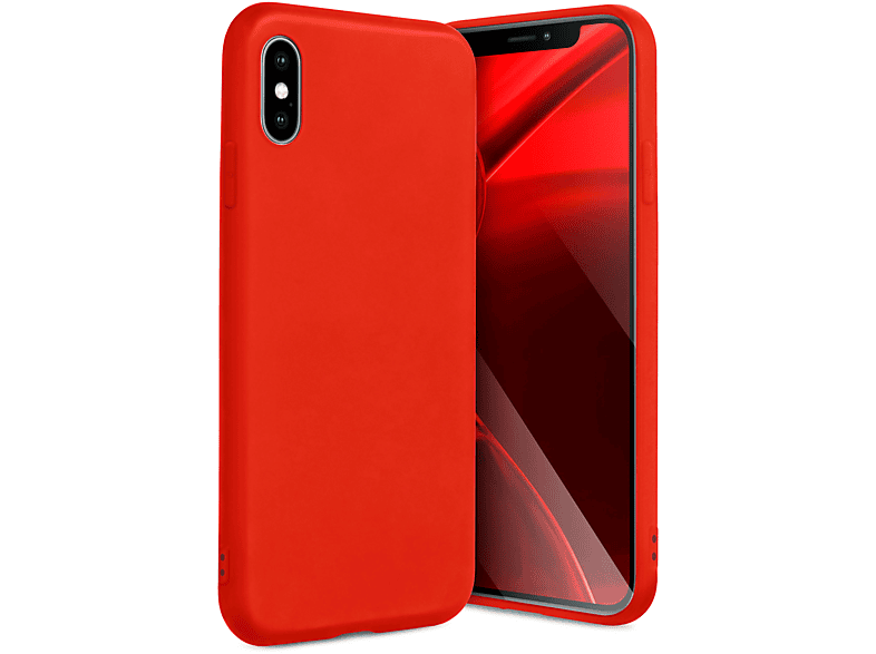 ONEFLOW SlimShield Pro Case, Backcover, Apple, iPhone XS Max, Rot