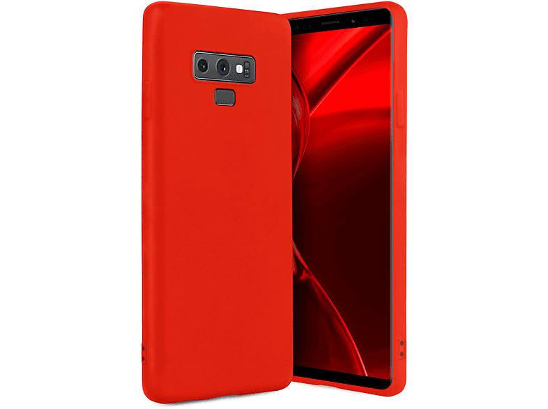 9, SlimShield ONEFLOW Note Galaxy Pro Backcover, Rot Case, Samsung,
