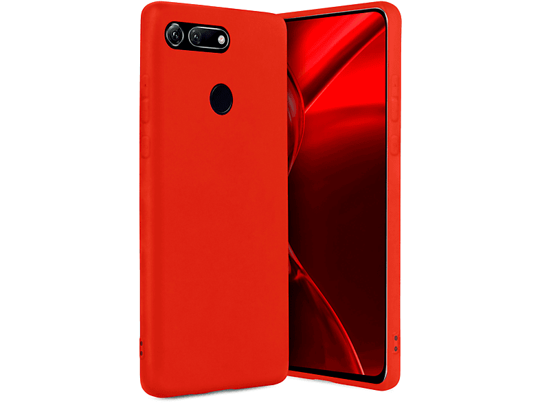 ONEFLOW SlimShield Pro Case, Backcover, Huawei, Honor View 20, Rot