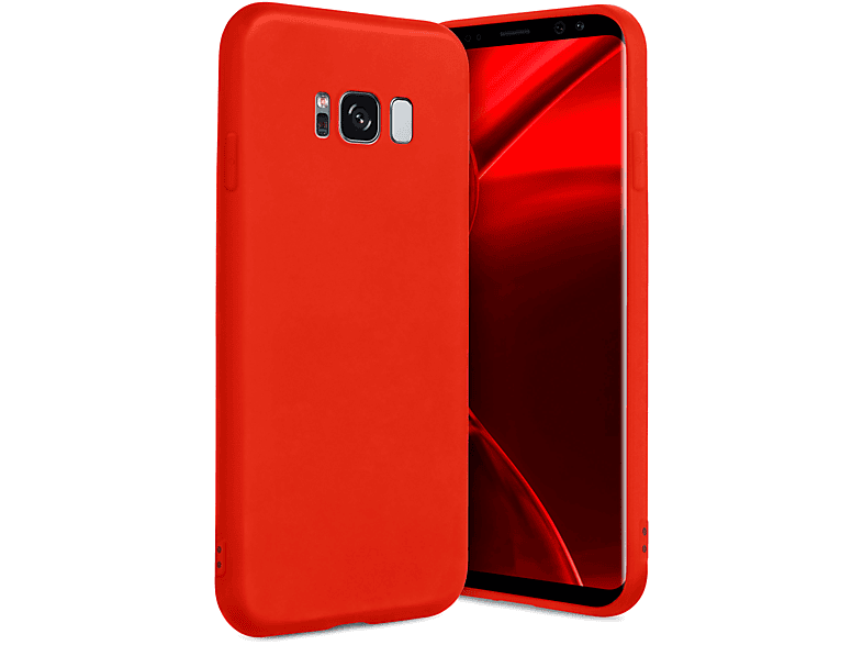 ONEFLOW SlimShield Pro Case, Backcover, Samsung, Galaxy S8, Rot