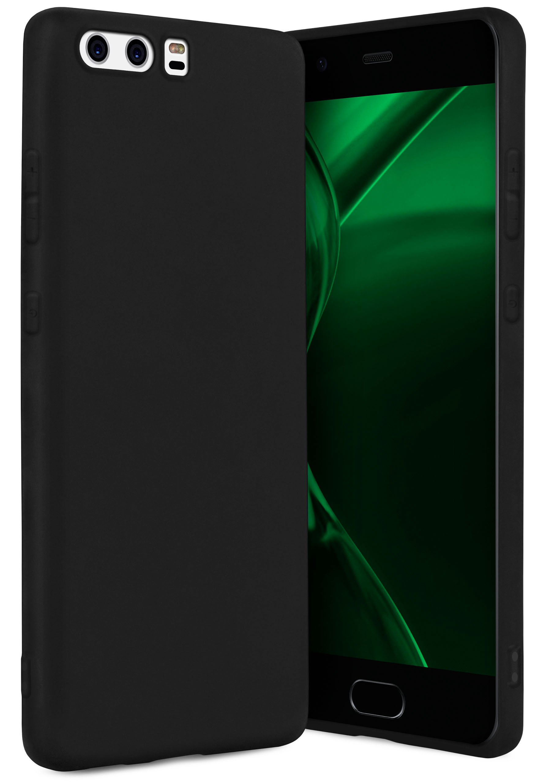 ONEFLOW SlimShield Schwarz Pro Backcover, Lite, P10 Case, Huawei