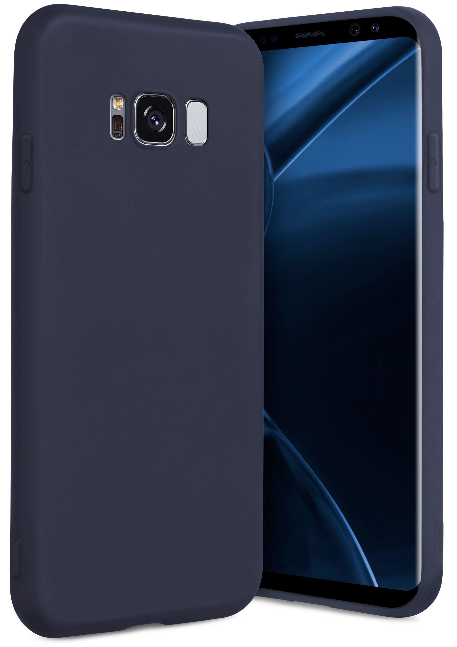 ONEFLOW SlimShield Plus, Pro Samsung, Backcover, S8 Case, Blau Galaxy