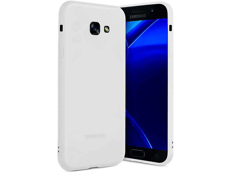 ONEFLOW SlimShield Pro Case, Backcover, (2017), Weiß Samsung, Galaxy A5